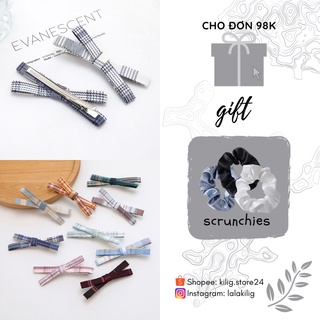 Kẹp tóc mái nơ hot trend phong cách hàn quốc