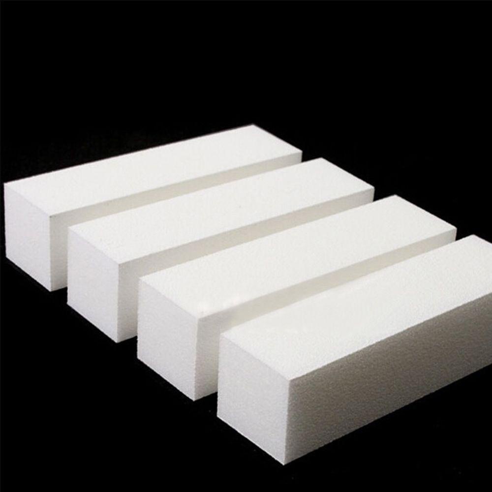 Set 10 Khối Đánh Bóng Móng Tay Màu Trắng