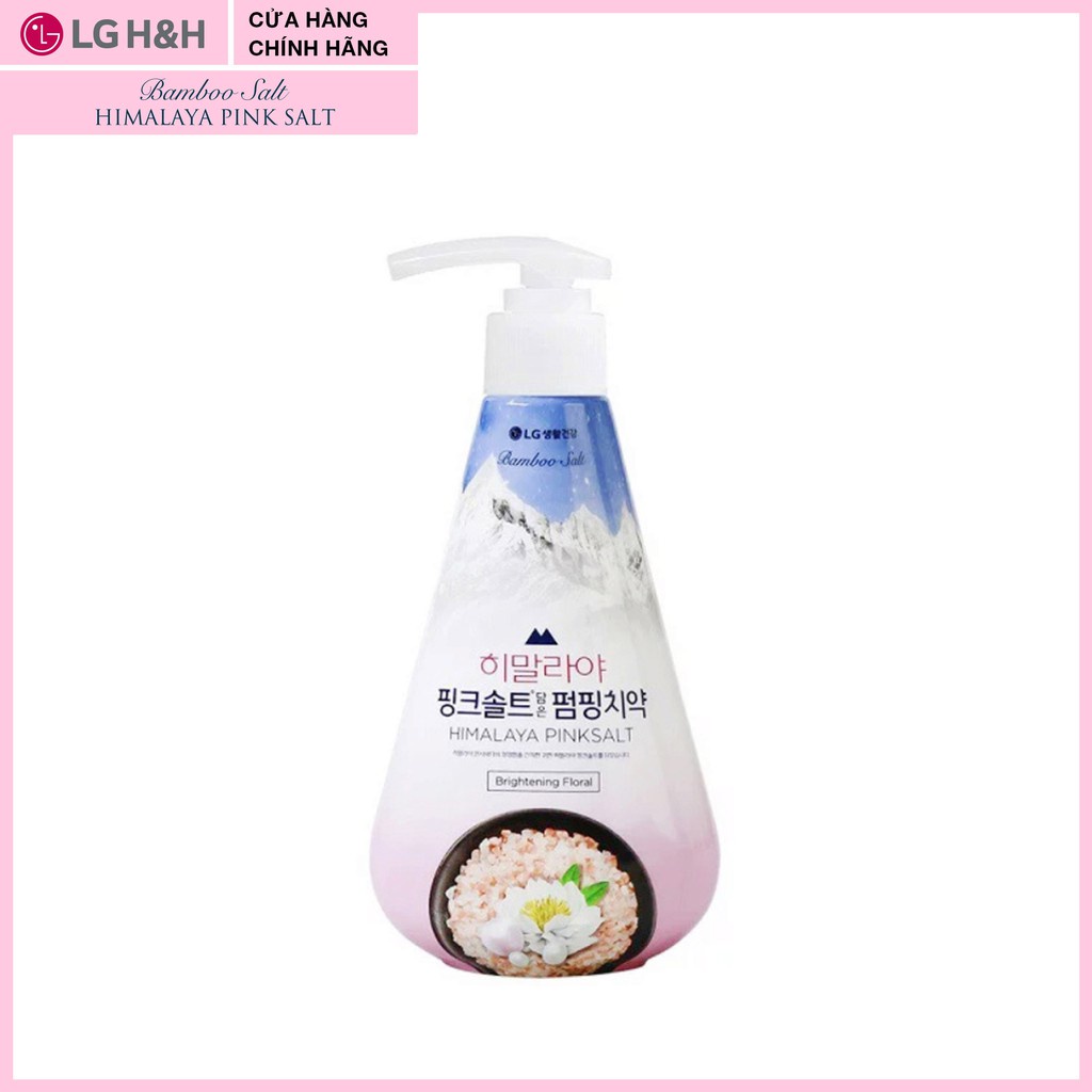 Combo 2 Kem đánh răng Himalaya Pink Salt Brightening Floral Mint ( Set Hộp quà) - Hương hoa Bạc Hà 285gr