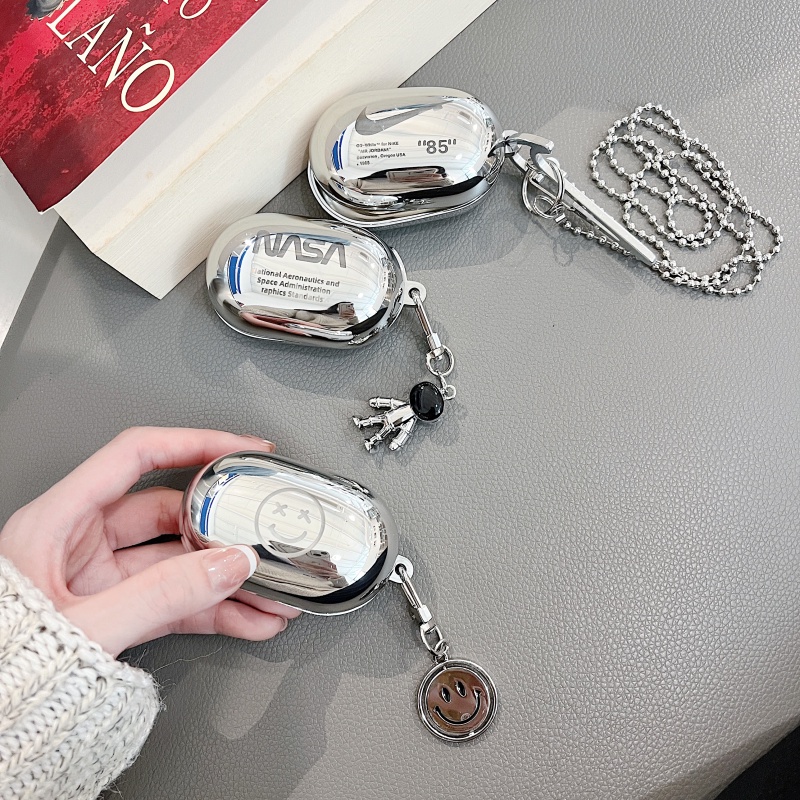 Vỏ Bảo Vệ Hộp Sạc Tai Nghe Bluetooth Oppo W11 W31 Lite Có Móc Khóa Hình Gấu Đáng Yêu