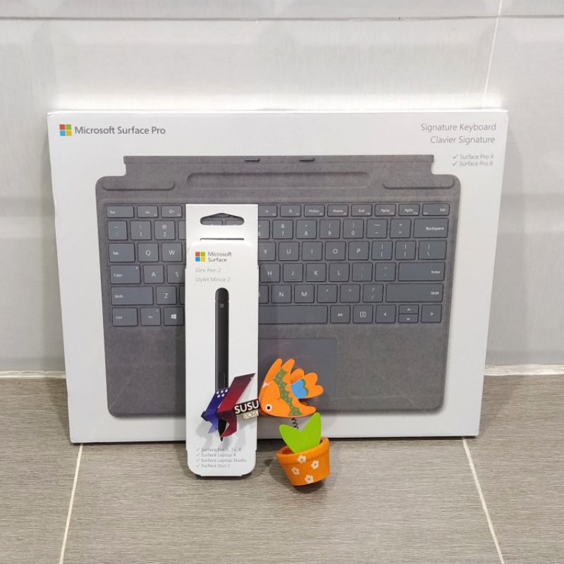 Combo bàn phím Surface Pro 8 - Surface Pro 9 - Surface Pro X kèm Slim Pen 2 , NEW SEAL , Đủ màu