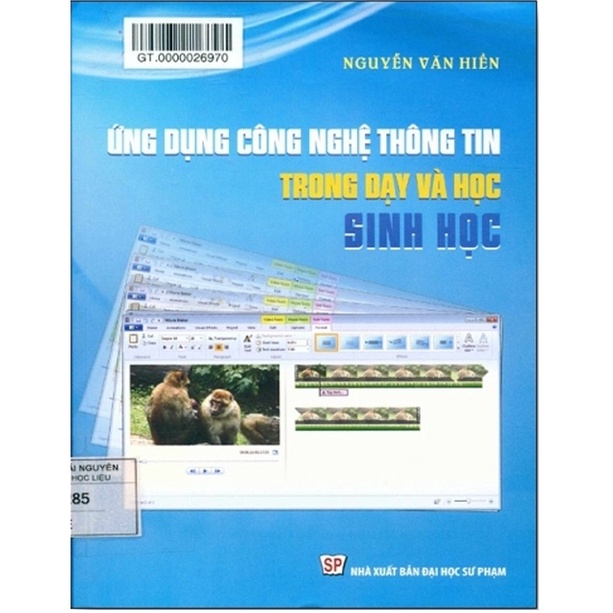 Sách - Ứng dụng công nghệ thông tin trong dạy và học Sinh học