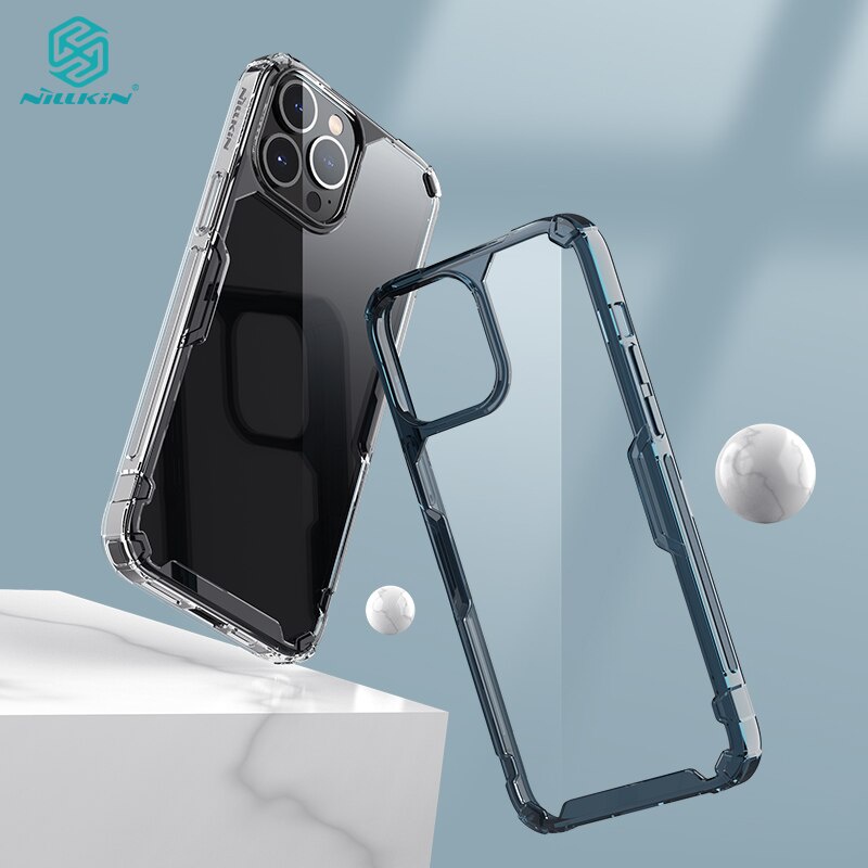 Ốp lưng mềm cho iPhone 13 Mini / 13 Pro Max Nillkin Nature Clear Silicon TPU Cover cho iPhone 13 #1