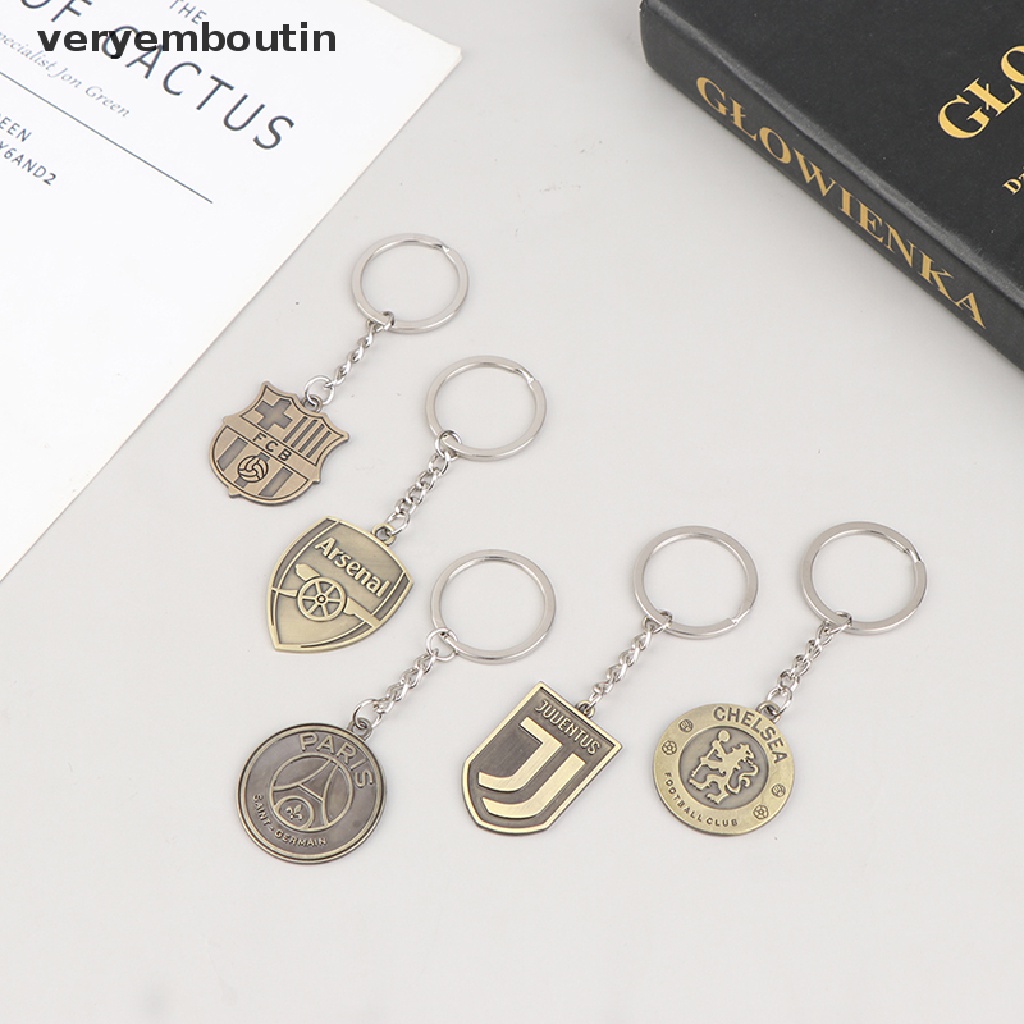 Móc Khóa Kim Loại Hình Quả Bóng Đá