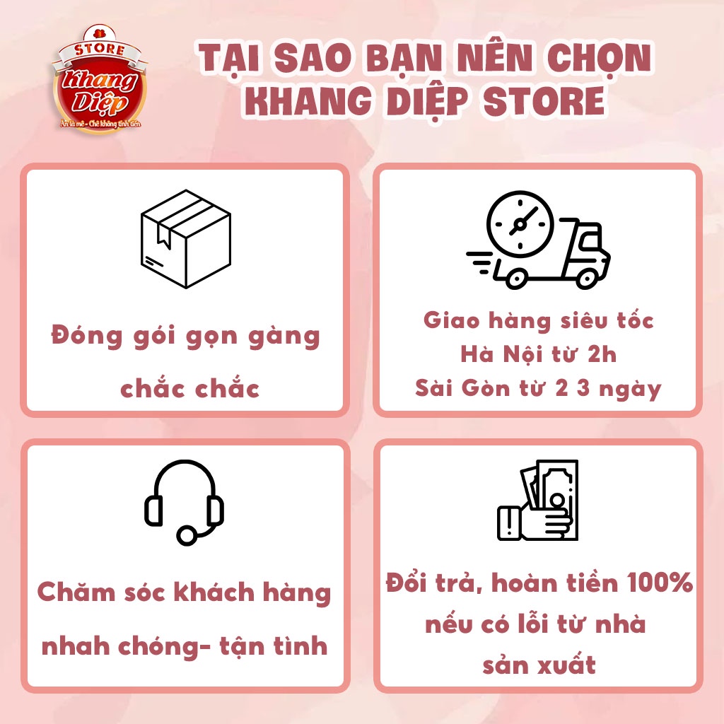 Set nguyên liệu pha trà sữa Khang Diệp Store pha được 3-4l trà sữa (20-25 ly lớn)