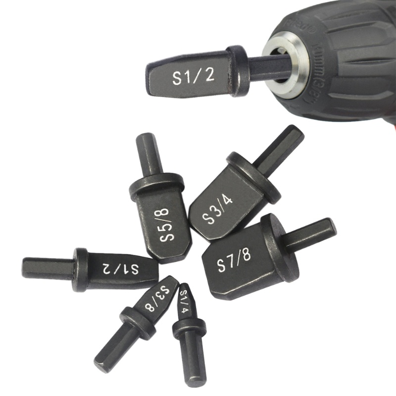 Set 6 Mũi Khoan Ống Đồng 1 / 4 &quot;, 3 / 8&quot;, 1 / 2 &quot;, 5 / 8&quot;, 3 / 4 &quot;, 7 / 8&quot; F