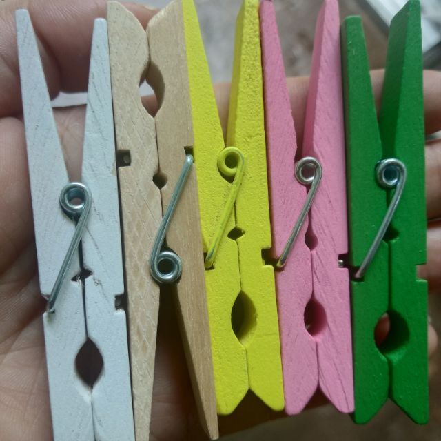 Kẹp gỗ (kẹp chỉ) cao cấp 50 cái