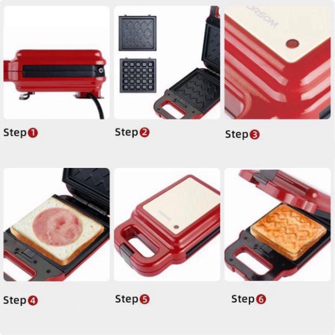 Máy làm bánh cá 2 con chính hãng Torsom