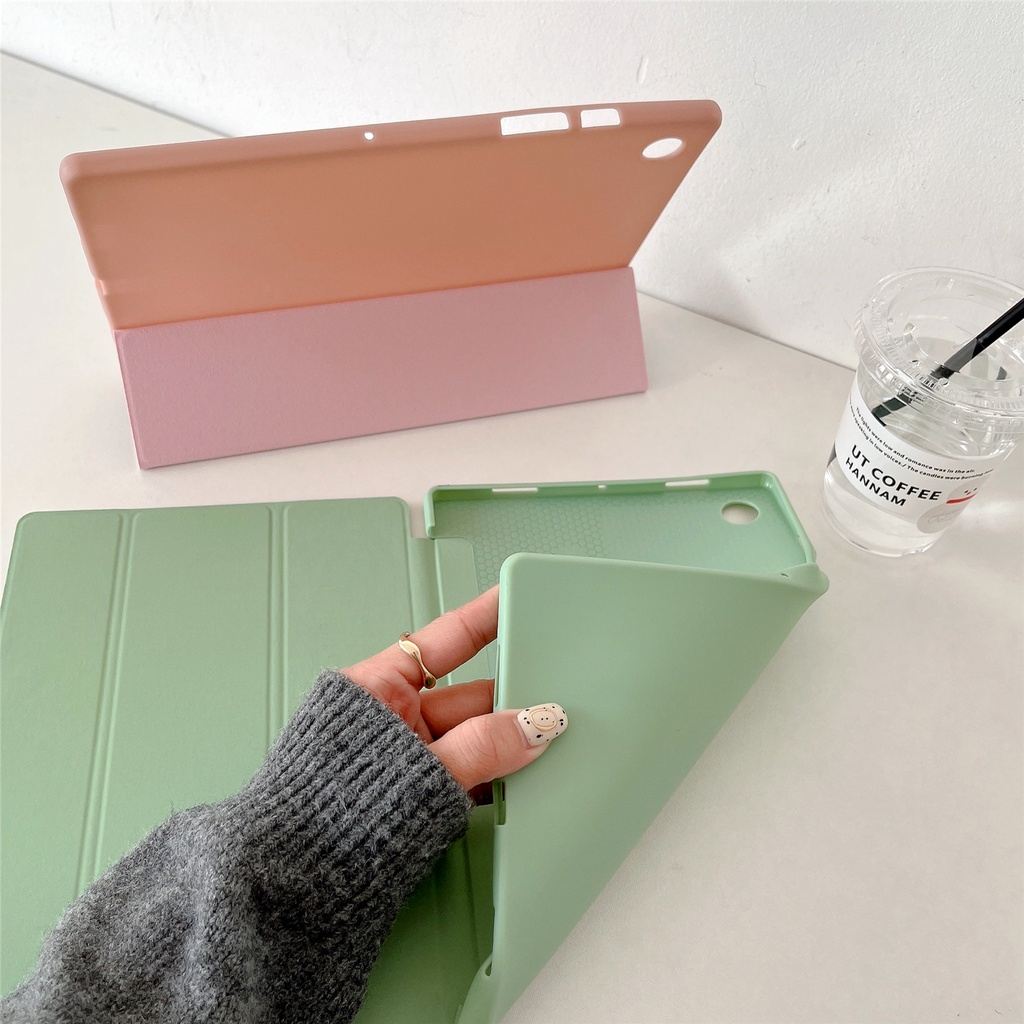 LENOVO Bao Da Máy Tính Bảng PU Nắp Gập Cho XiaoXin Pad 2022 10.61 "P11 Pro Pad Plus TB-J606 J607 J616 J706 J716 TB-128FU TB-125