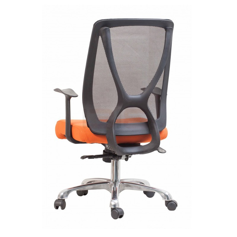 Ghế xoay văn phòng nâng hạ IBIE ID8303 chân nhôm lưng lưới có tay