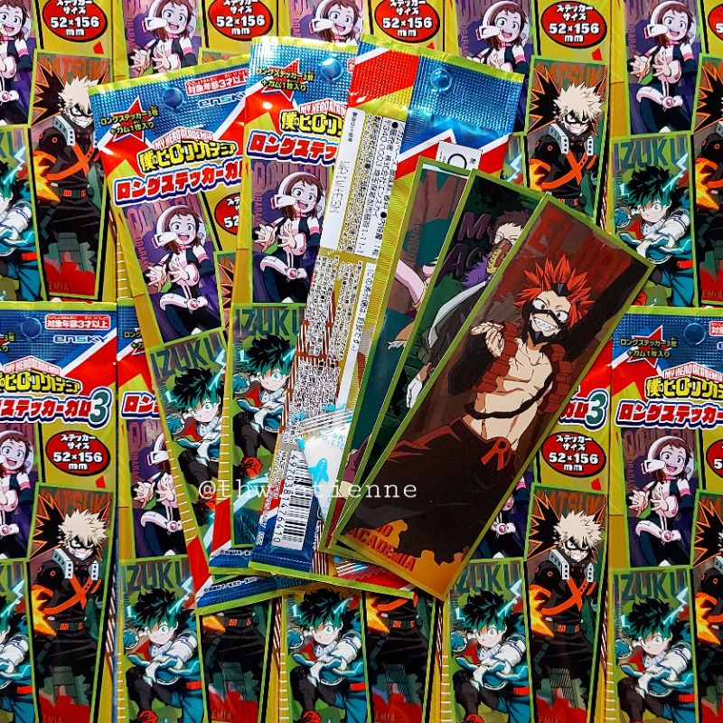 Pack nhân phẩm My Hero Academia MHA/ Học viện siêu anh hùng chính hãng (long stick vol.3)