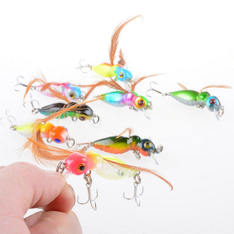 Mồi câu lure Ong nhiều màu sắc câu cá đa dạng mồi câu cá siêu nhậy mã M23