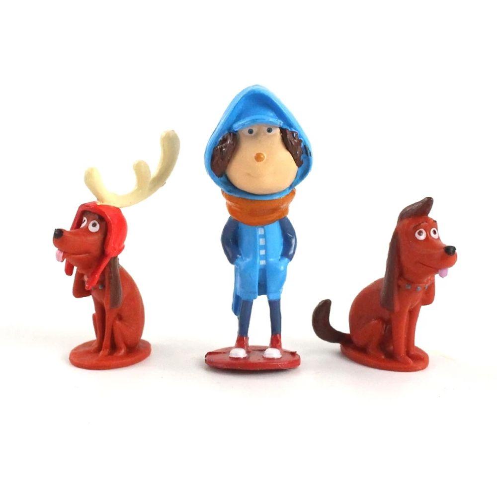 Set 12 Mô Hình Nhân Vật Hoạt Hình Trang Trí