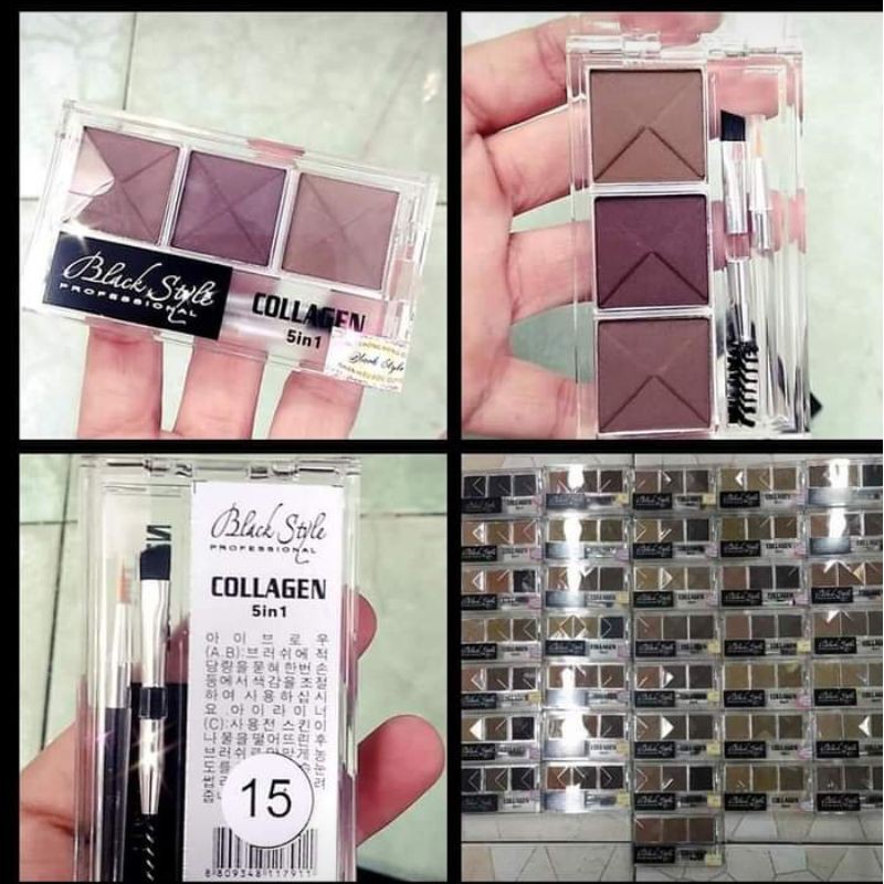 ✳️ Bột mày 5 in 1 Black Style ✳️• .