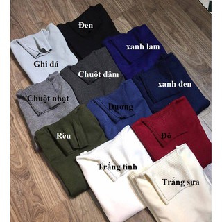 Áo len nam cổ lọ loại 1