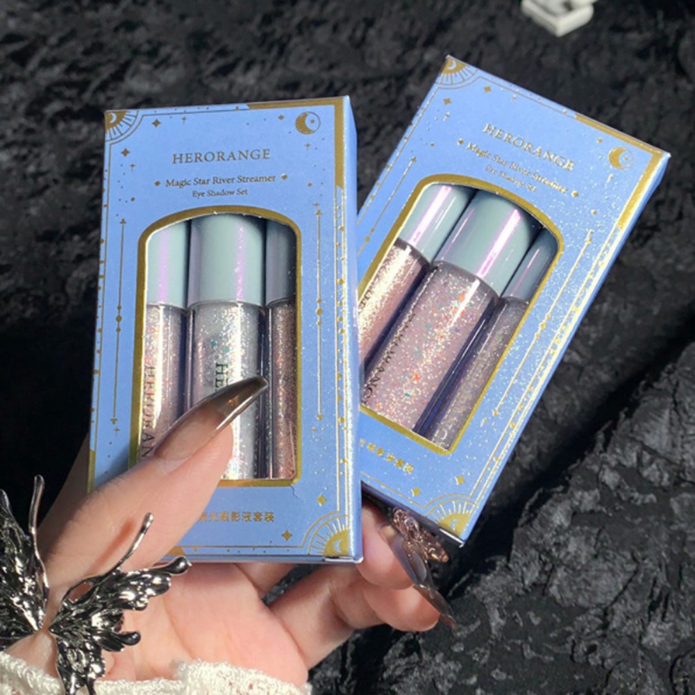 Phấn Mắt Dạng Lỏng Ánh Kim Tuyến Lấp Lánh HERORANGE