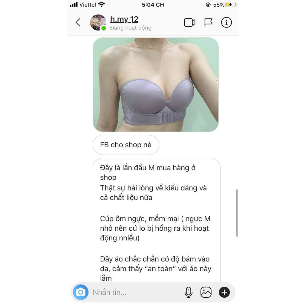 [Mã WABRJB031 giảm 10% đơn 99k] Áo ngực quây Just Bra nâng ngực tạo khe AB157 | BigBuy360 - bigbuy360.vn