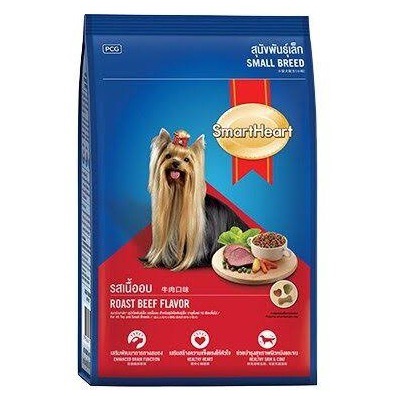 Smartheart Adult_SMALL BREED 1.5kg - Roast BEEF flavor ( Thức ăn hạt Smartheart chó trưởng thành_Giống nhỏ 1.5kg vị Bò n