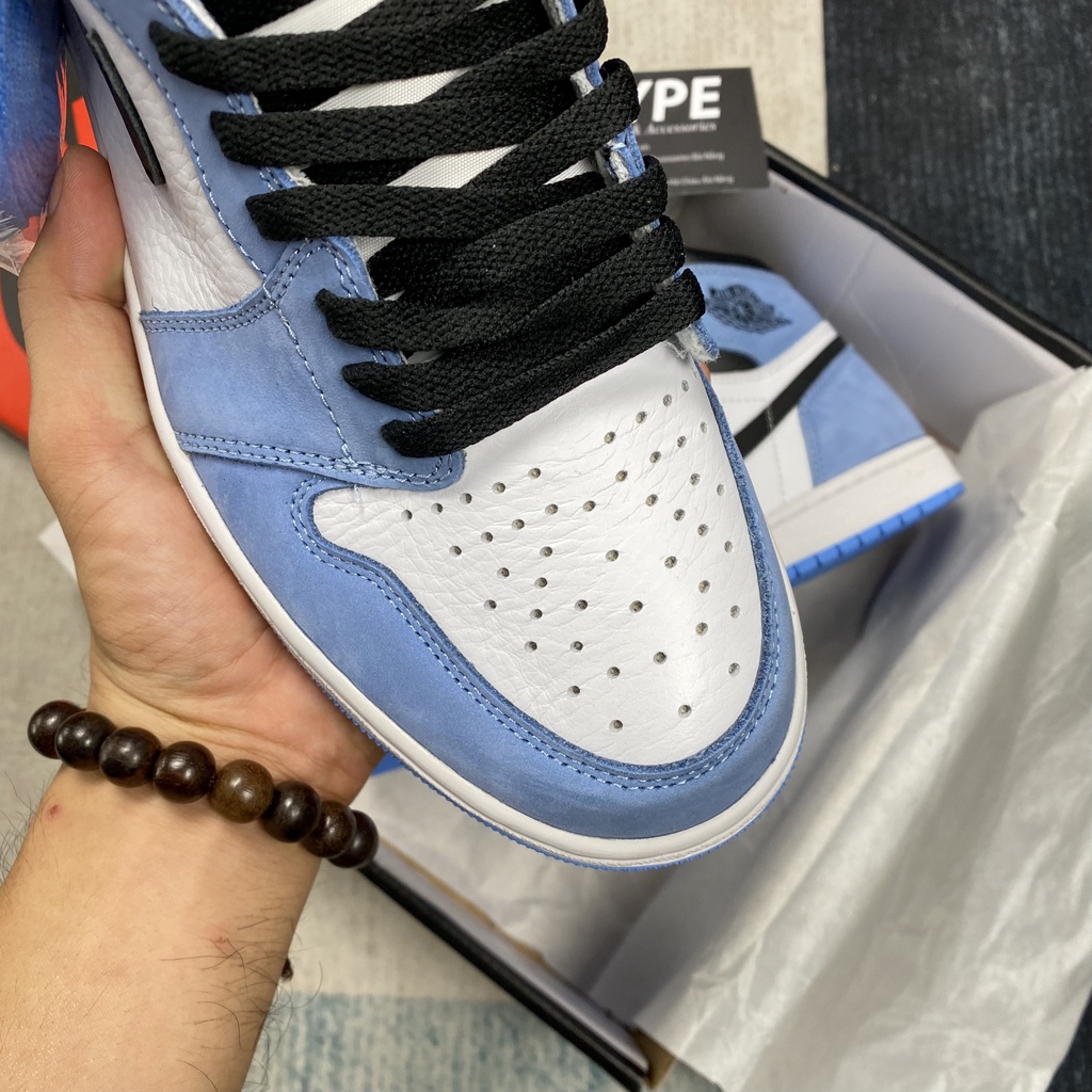 Giày sneaker Jordan 1 Retro High University Blue  - Hype Sneaker | Bản High Quality.