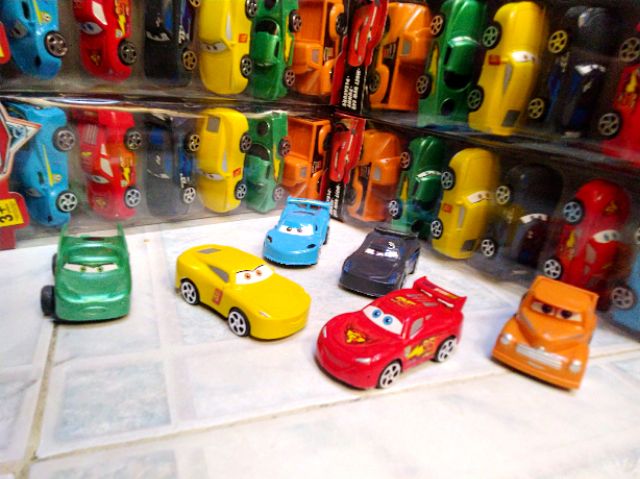 Bộ 6 xe đồ chơi trong phim hoạt hình Vương Quốc Xe Hơi