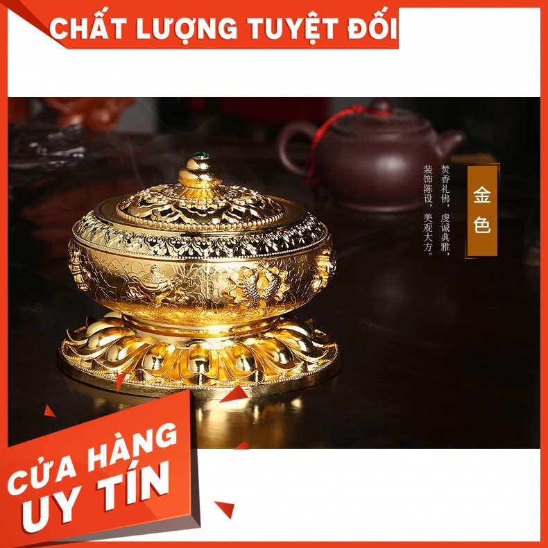 Lư xông trầm hương phong cách mật tông