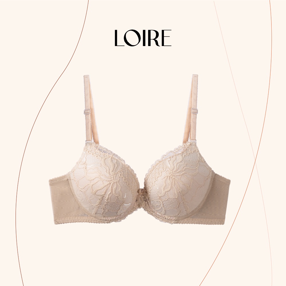 Áo Lót Ren Có Gọng Đệm Dày Nâng Đẩy Loirechic BRC75