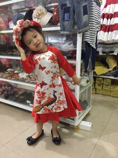 Áo dài cách tân bé gái