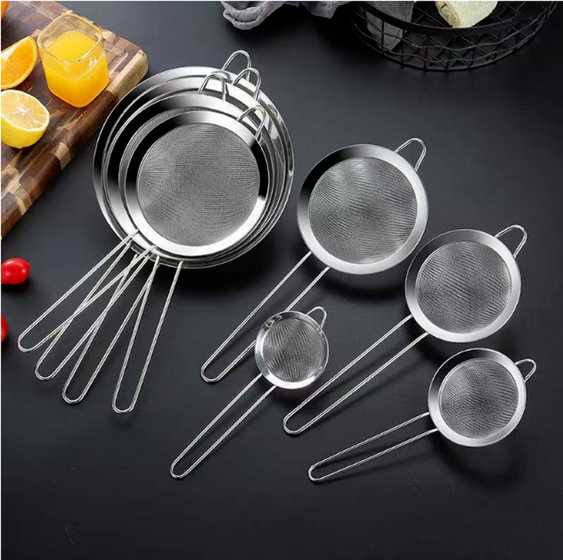 Set 3 Muỗng Lọc Bằng Thép Không Gỉ Đa Năng Cho Nhà Bếp