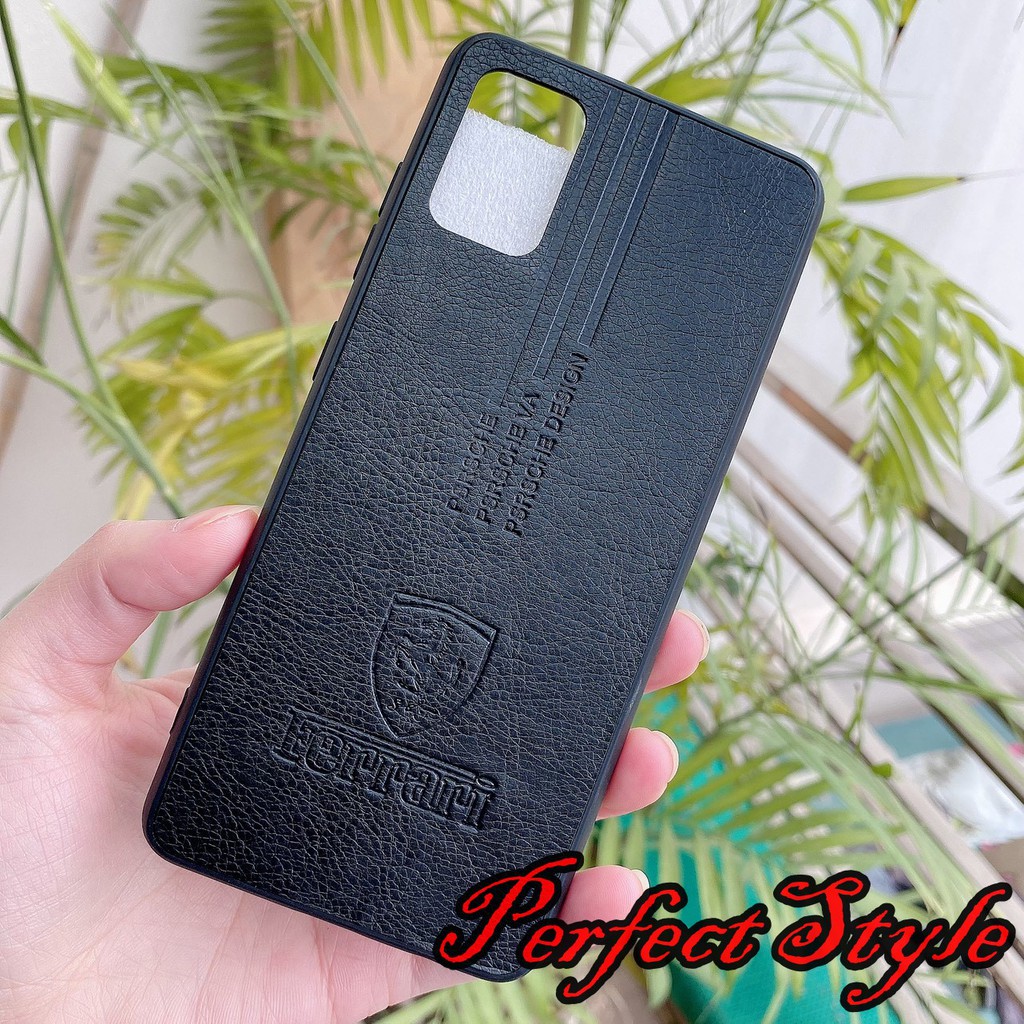 Ốp lưng da Fe rrari Xiaomi note 5 pro note 6 pro / mi 8 / mi 8 se / mi 8 pro 8lite / Poco X3 f1 / note 4x / redmi 5 plus