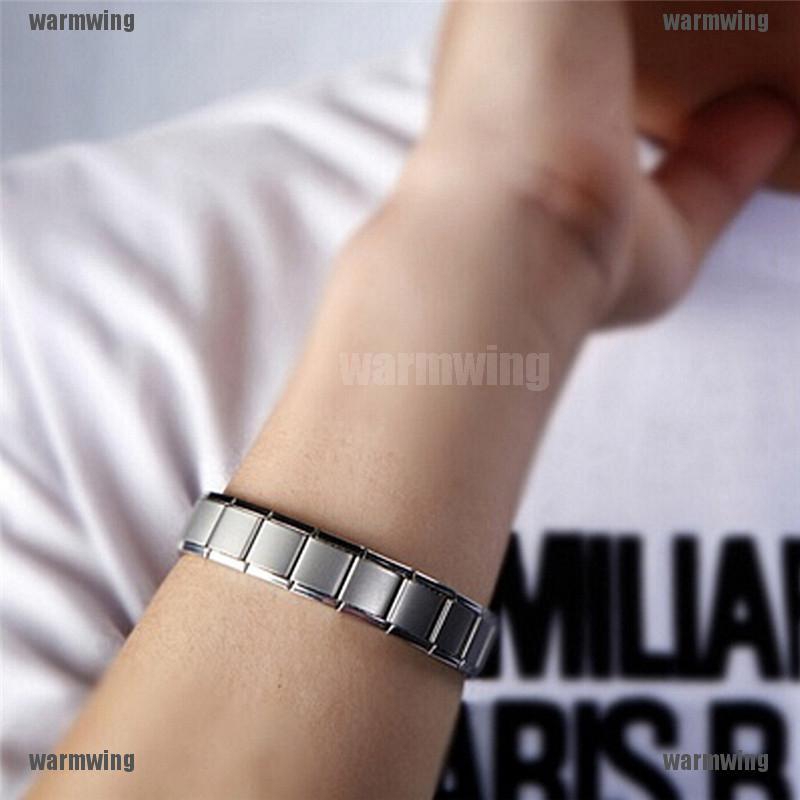 Vòng Tay Thép Titan Co Giãn Tốt Cho Sức Khỏe