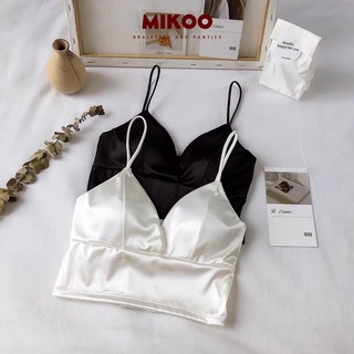 Áo lót nữ Bralette lụa phi bóng AL01