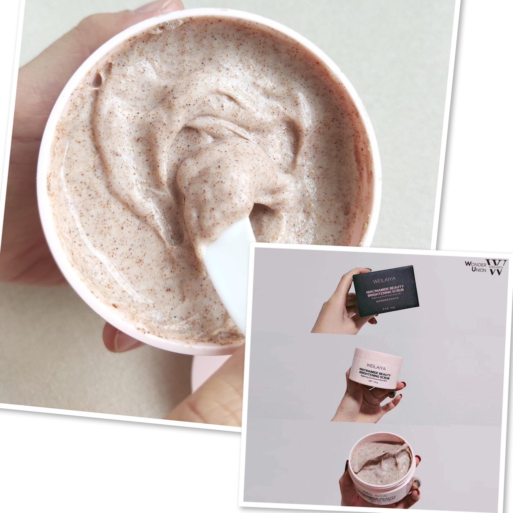 Tẩy Tế Bào Da Chết WEILAIYA Giúp Da Săn Mịn Trắng Da Mềm Da Dưỡng Ẩm Cho Da Dung Tích 150 Gram | BigBuy360 - bigbuy360.vn