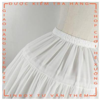 (HÀNG CÓ SẴN) Váy tùng phồng Lolita cosplay có thể điều chỉnh độ rộng  - hot tiktok | BigBuy360 - bigbuy360.vn