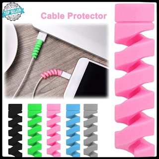 [Cáp sạc] Cable Protector Winder Wire Cord Organizer Cover for iphone USB Charger Cable