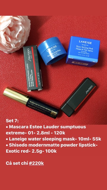 Các set sản phẩm mini đồng giá 220k | BigBuy360 - bigbuy360.vn