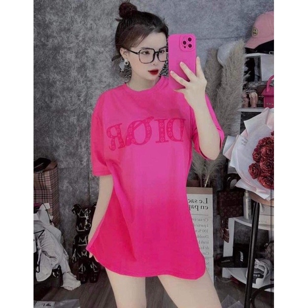 Áo Phông Loang Áo Thun Phom Rộng