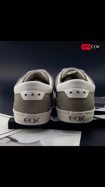 (Dincox) giày thể thao nam cox shoes 915 xám