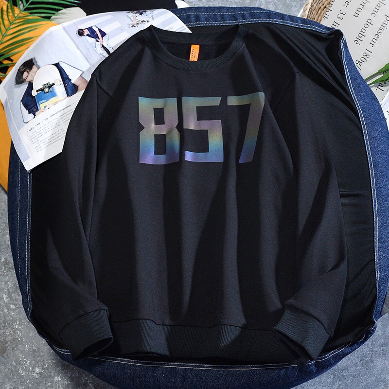 Áo sweater GẤU 194 vải thu đông co dãn, dày dặn mềm mịn form rộng phong cách Unisex - 857 | BigBuy360 - bigbuy360.vn