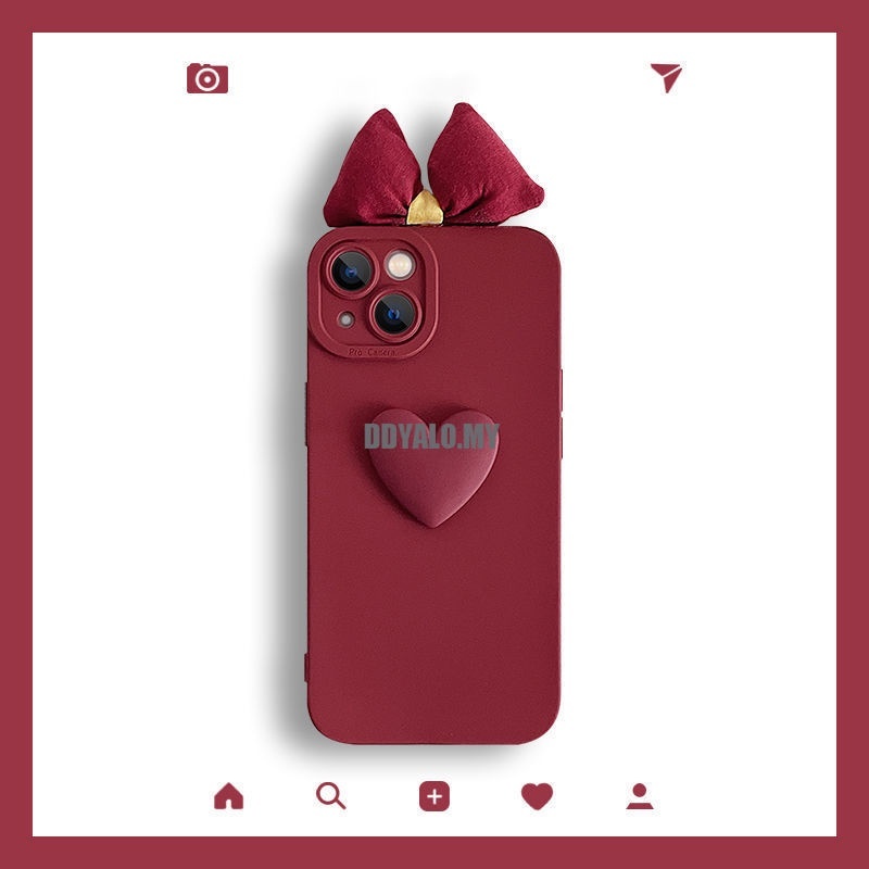 Ốp Điện Thoại Hình Nơ Cho Samsung A50 A50S A30S A30 A20 A10 A70 S20 FE Note 10 Lite J2 J4 J6 J7 Pro 2017 Prime Plus