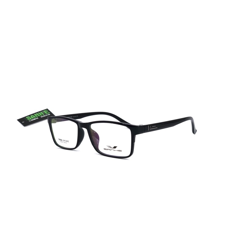 Gọng kính cận dáng vuông SANHE nhựa TR90_24229