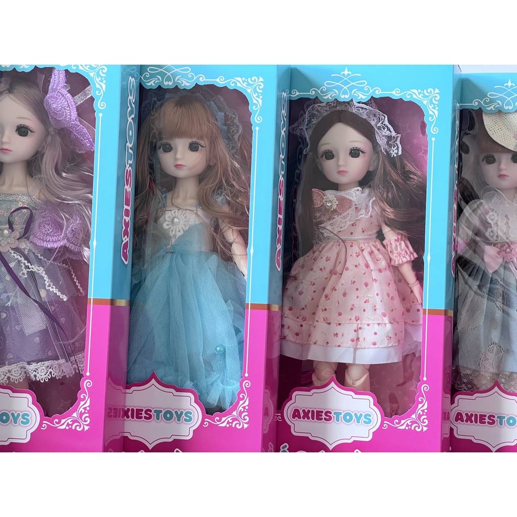 Búp Bê 30cm Có Khớp, Thiên Thần Công Chúa Đồ Chơi Cho Bé Gái