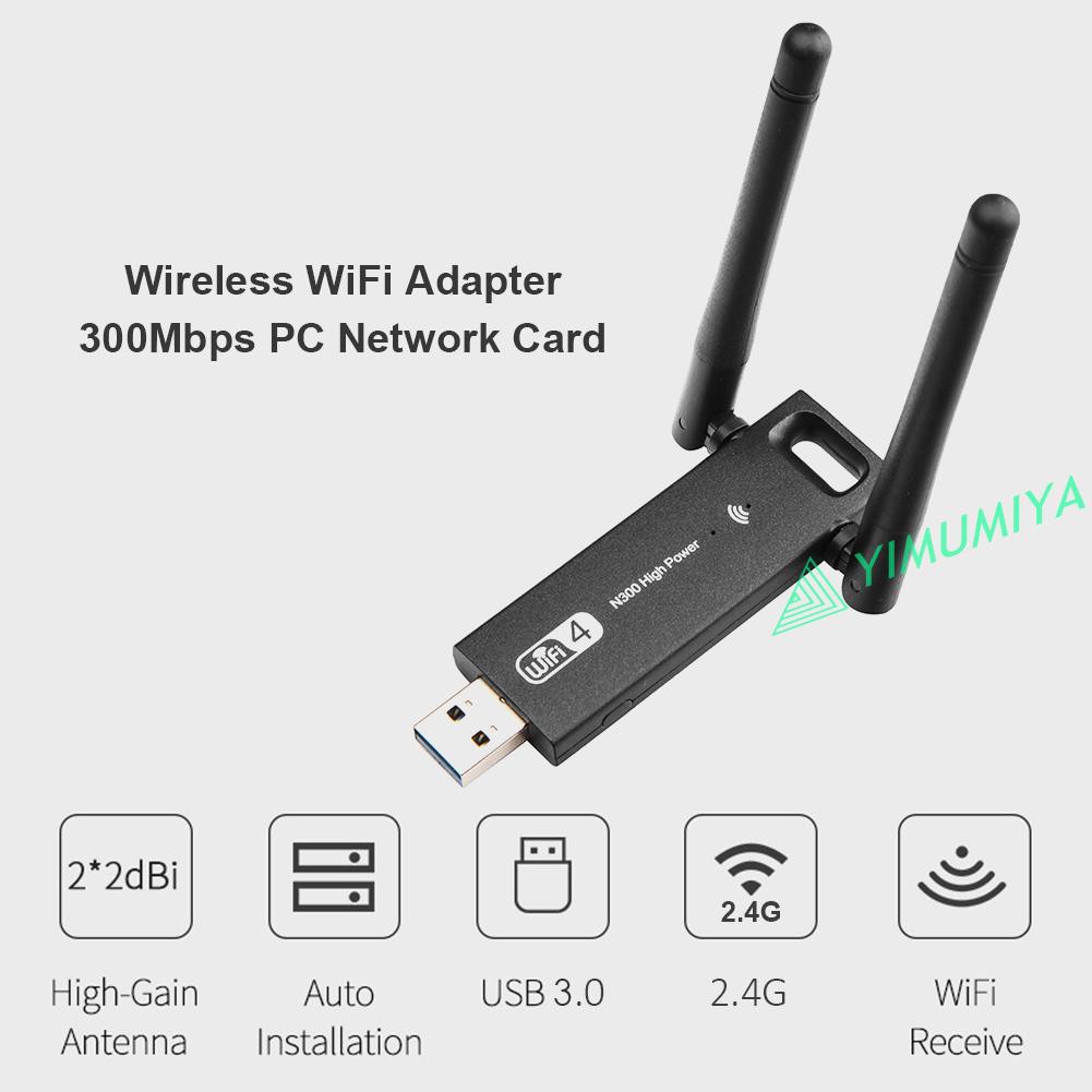 300MBPS Usb 3.0 Wifi Không Dây 300mbps Cho Laptop Pc