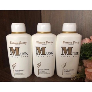 Dưỡng thể làm trắng da Bettina Barty White Musk Hand Body Lotion