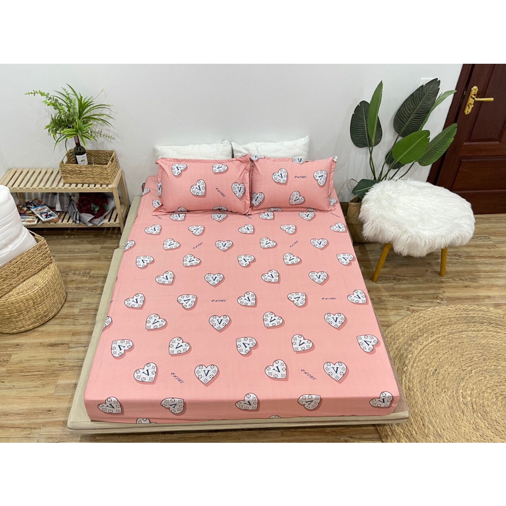 Bộ Ga Gối lụa,Ga gối chất liệu lụa thái lạnh thoáng mát không xổ lông mềm mịn mát tay sẵn đủ kích thước