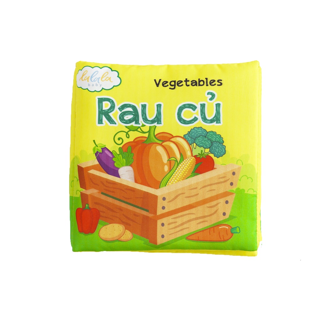 Sách Vải Cho Bé Phát Triển Trí Thông Minh Chủ Đề Rau Củ Giúp Bé Nhận Biết - LeVyStore - TheGioiHangNhap