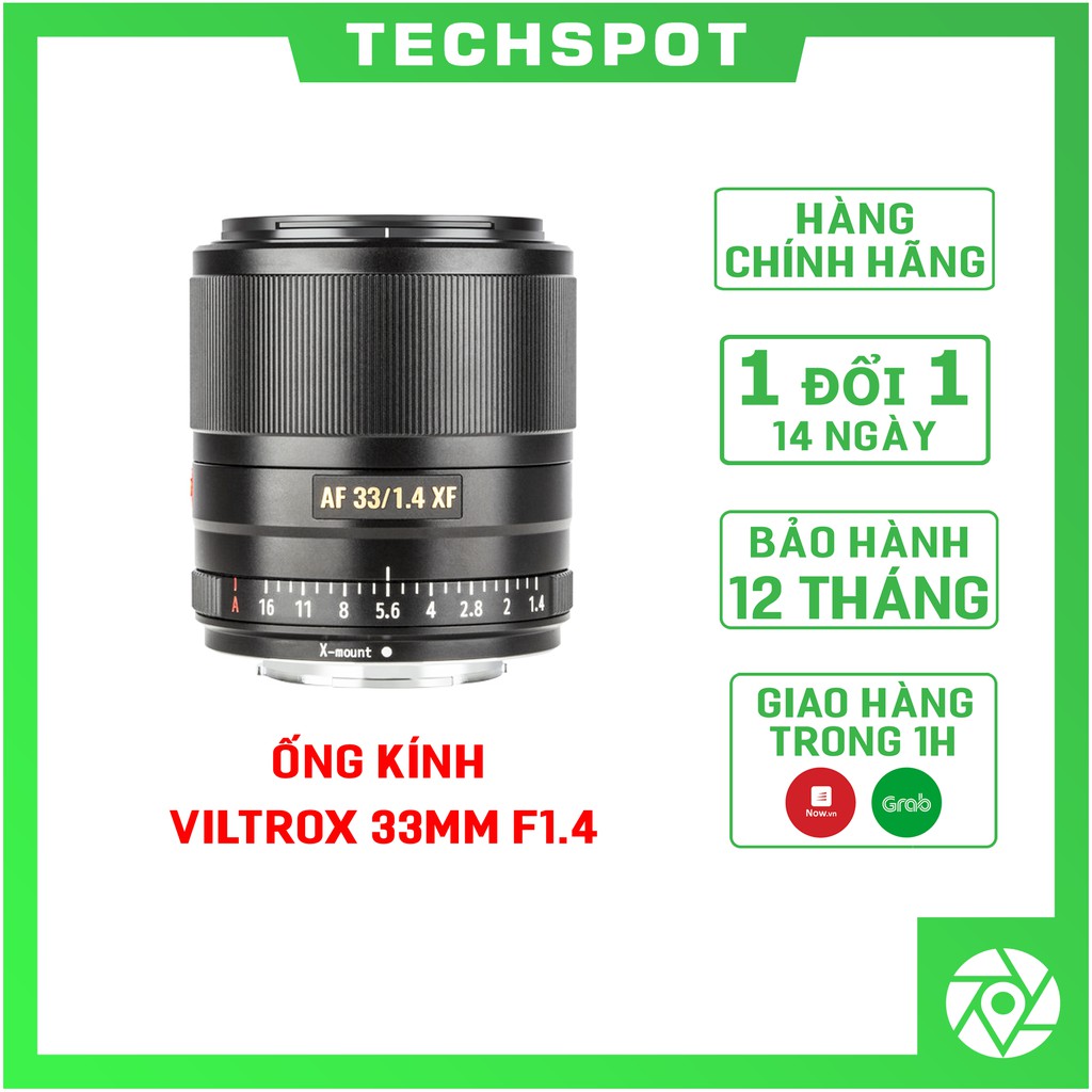 Ống Kính Viltrox 33mm F1.4 XF