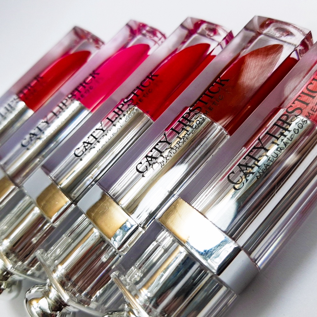 Son Môi Collagen CATY Chất Mềm Mịn - Siêu Lì - Không Chì - Son Môi Ăn Không Trôi 4,5g