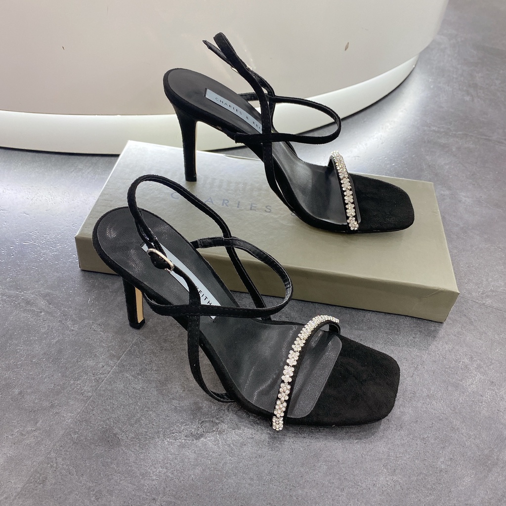 Sandal 9p Cnk Quai Đá Mảnh Da Mềm Êm Fullbox Hãng Cao Cấp