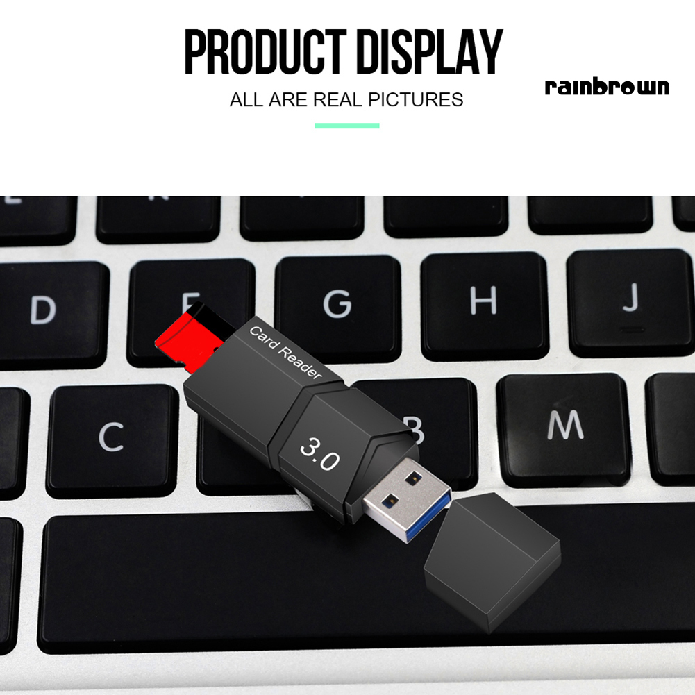 Đầu Đọc Thẻ Nhớ Usb 3.0 Tốc Độ Cao Cho Pc Laptop / Rxdn / Rxdn