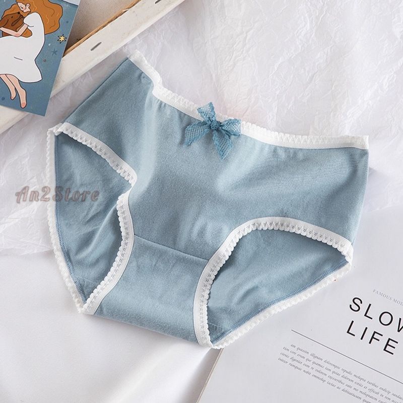 Quần Lót Nữ Cotton 💯 SIÊU THOÁNGQuần chip nữ hoạ tiết đơn giản QL03